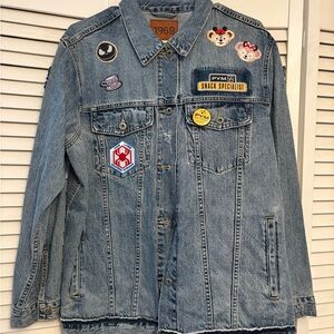 Denim Jacket with Disney Patches